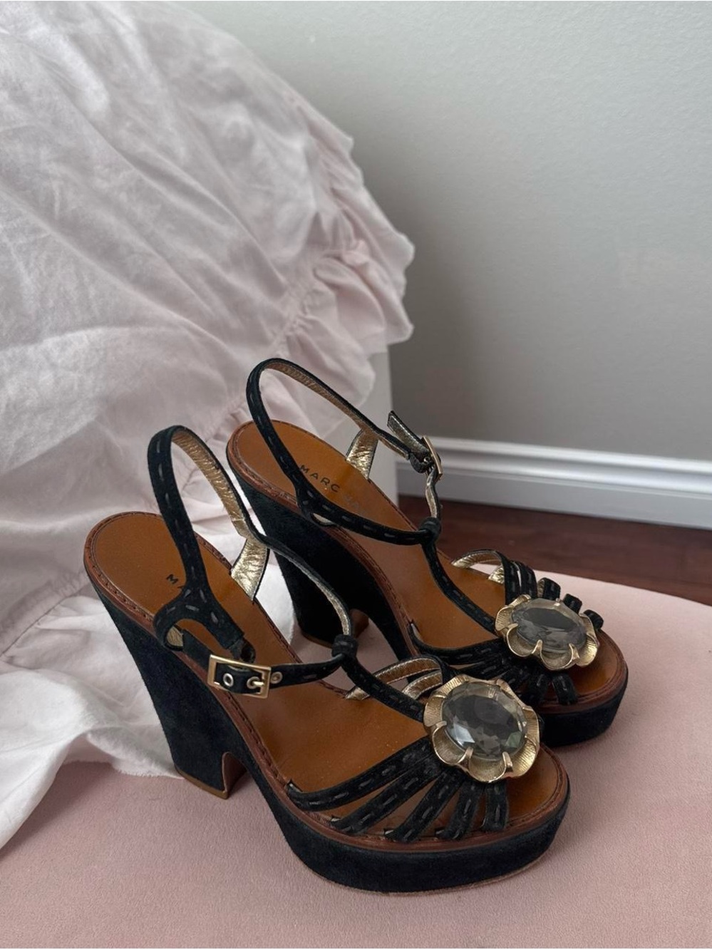 Vintage Marc Jacobs Black wedges